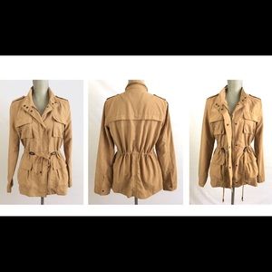 Love Tree Women’s Cargo Jacket With Drawstring M